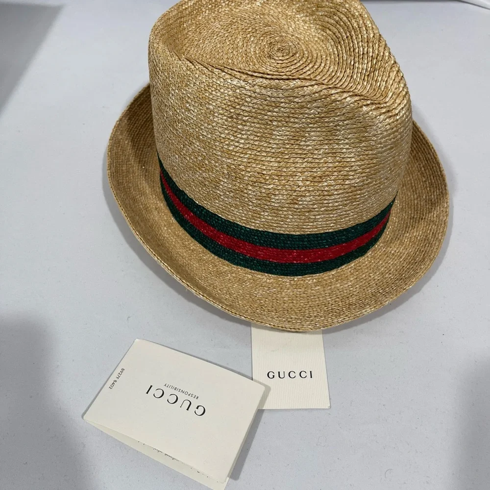 Gucci Straw Fedora - Picture 7 of 7